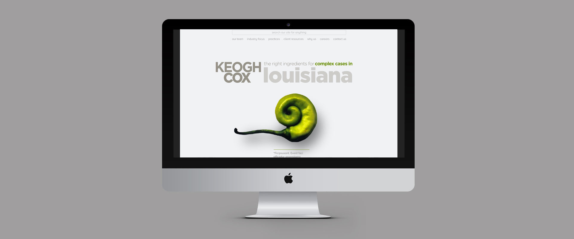 Keogh Cox Homepage Desktop